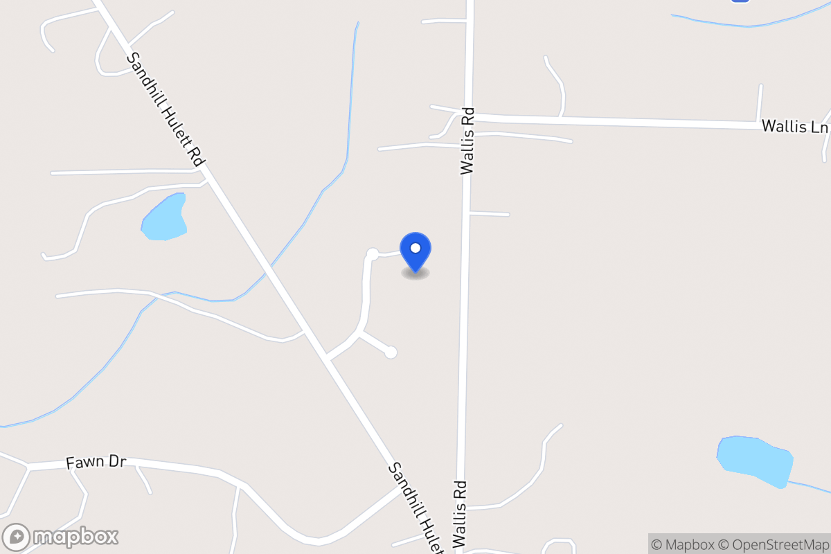 Map of 131 Carriage Oaks Dr