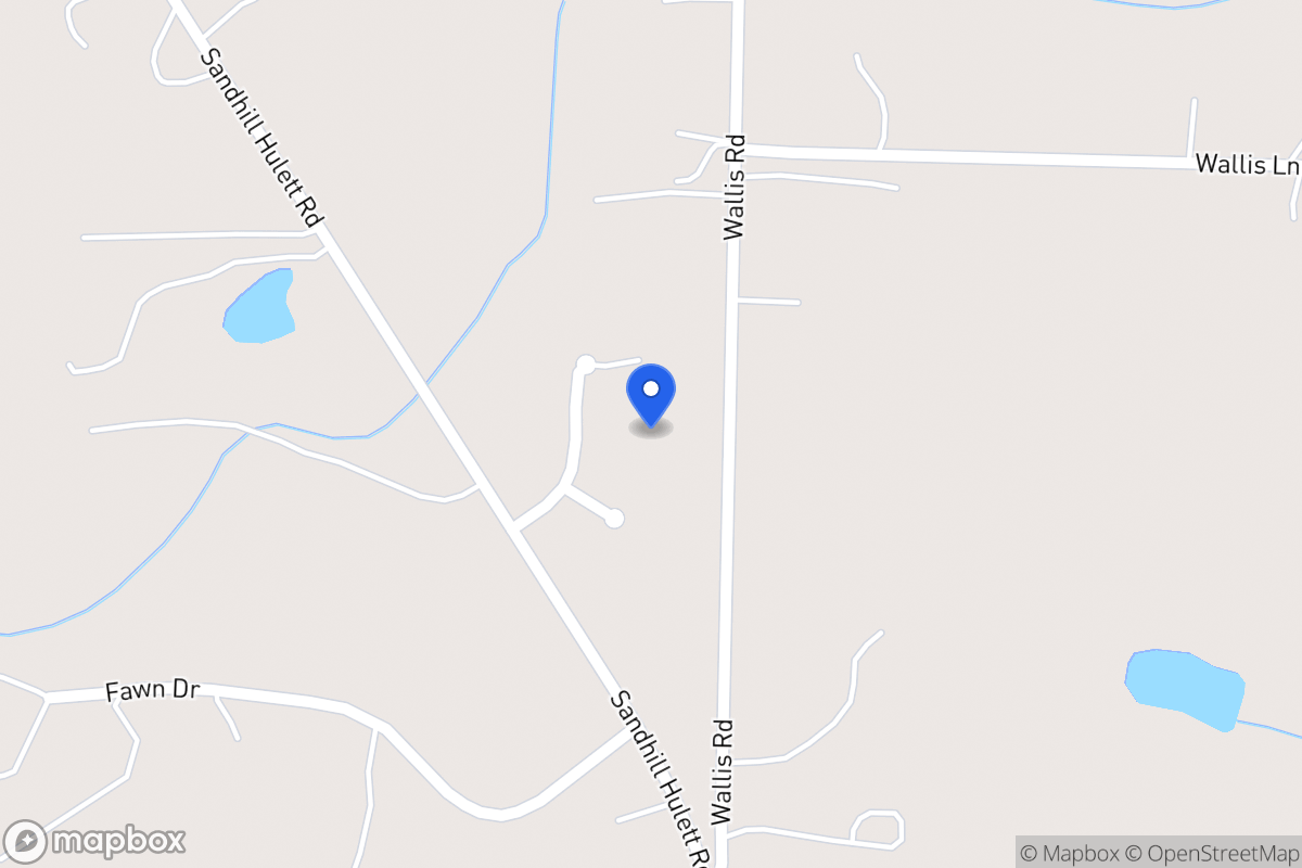 Map of 119 Carriage Oaks Dr