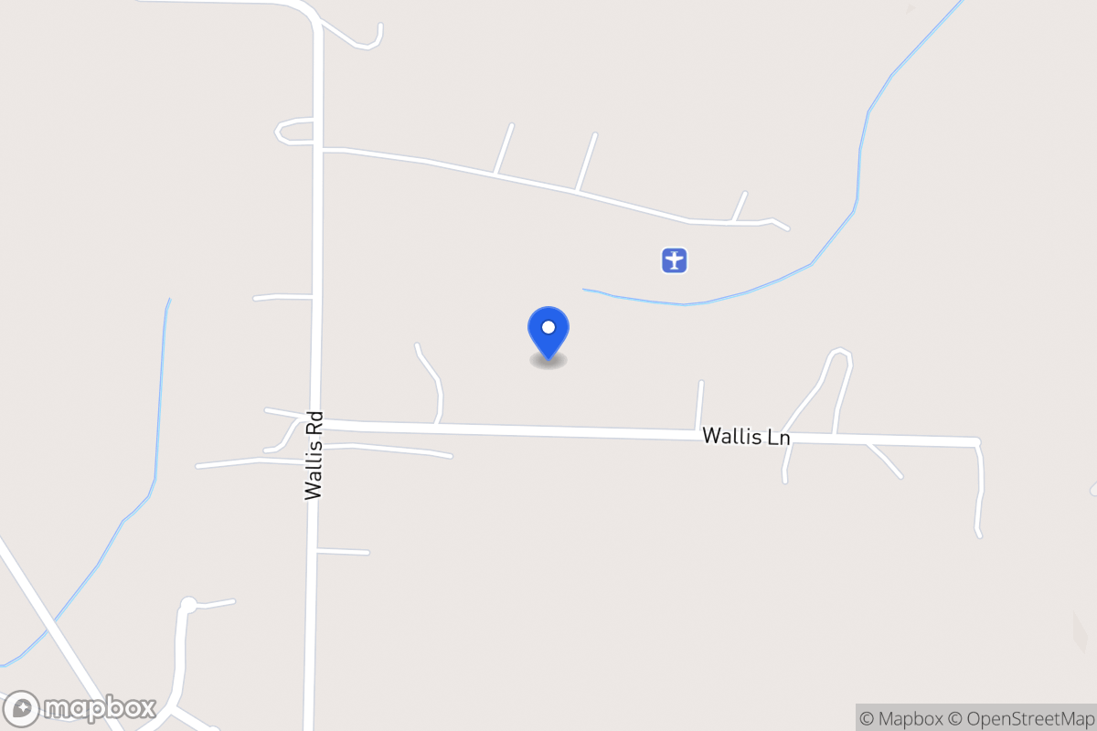 Map of Wallis Rd