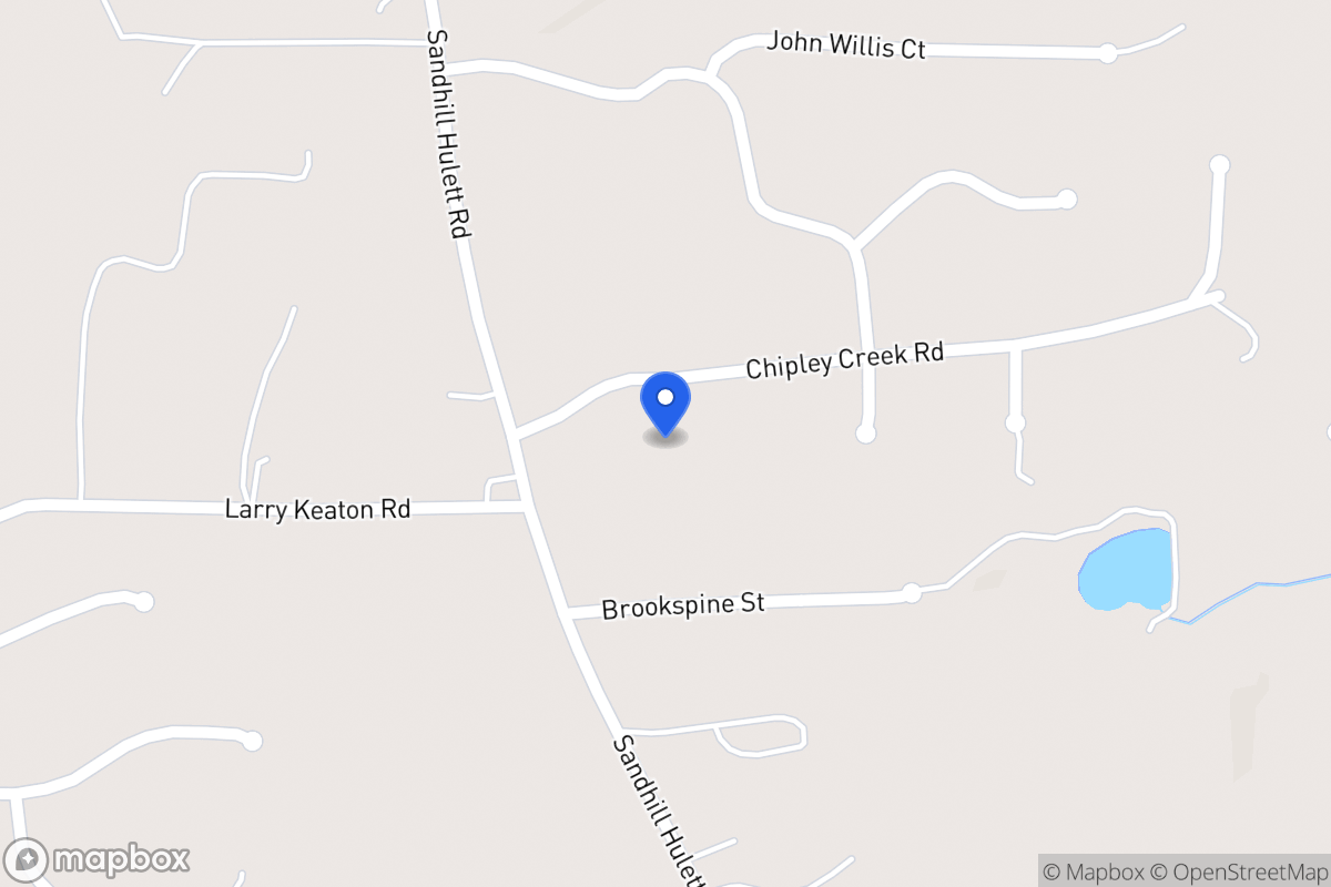 Map of 45 Chipley Creek Dr
