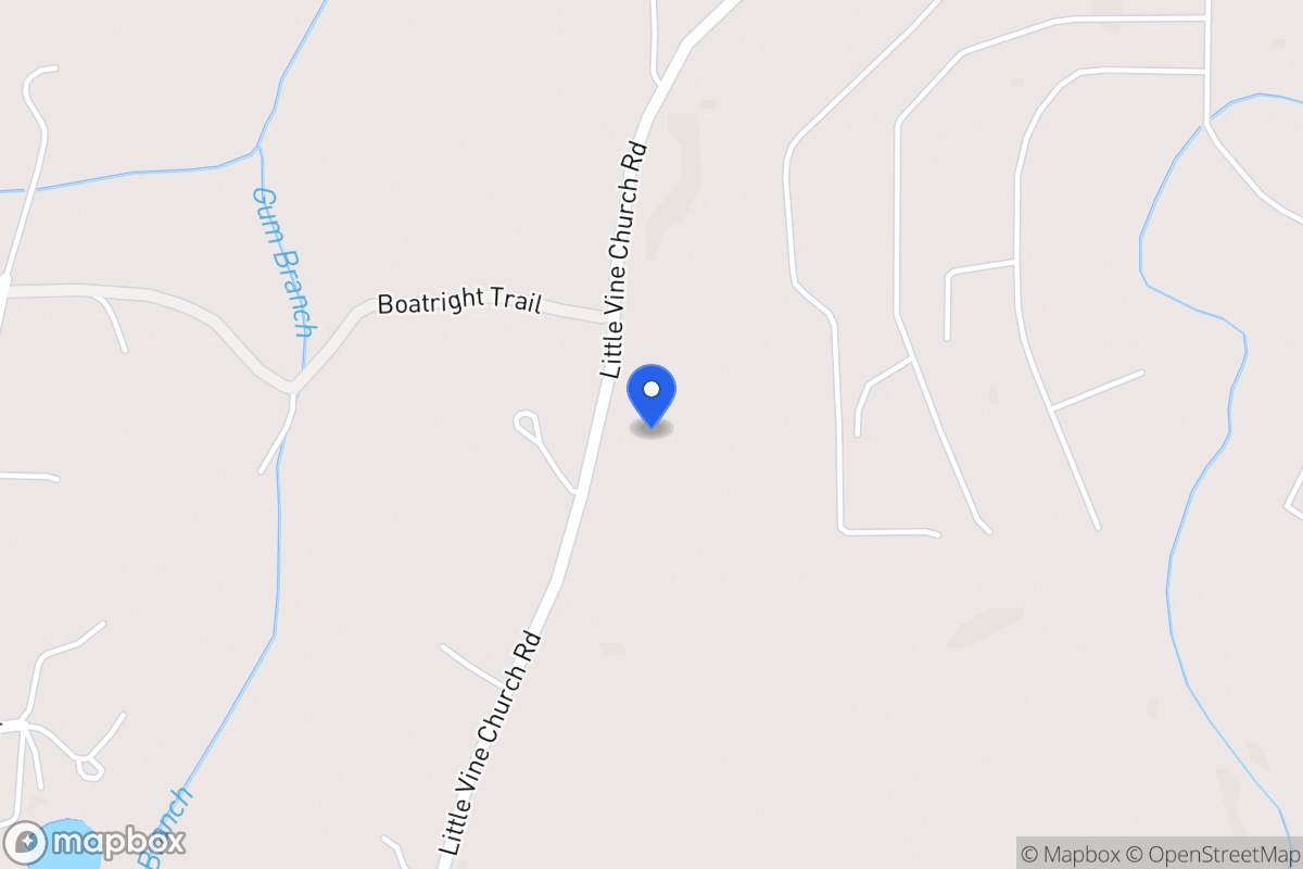 Map of 481 Little Vine Church Rd