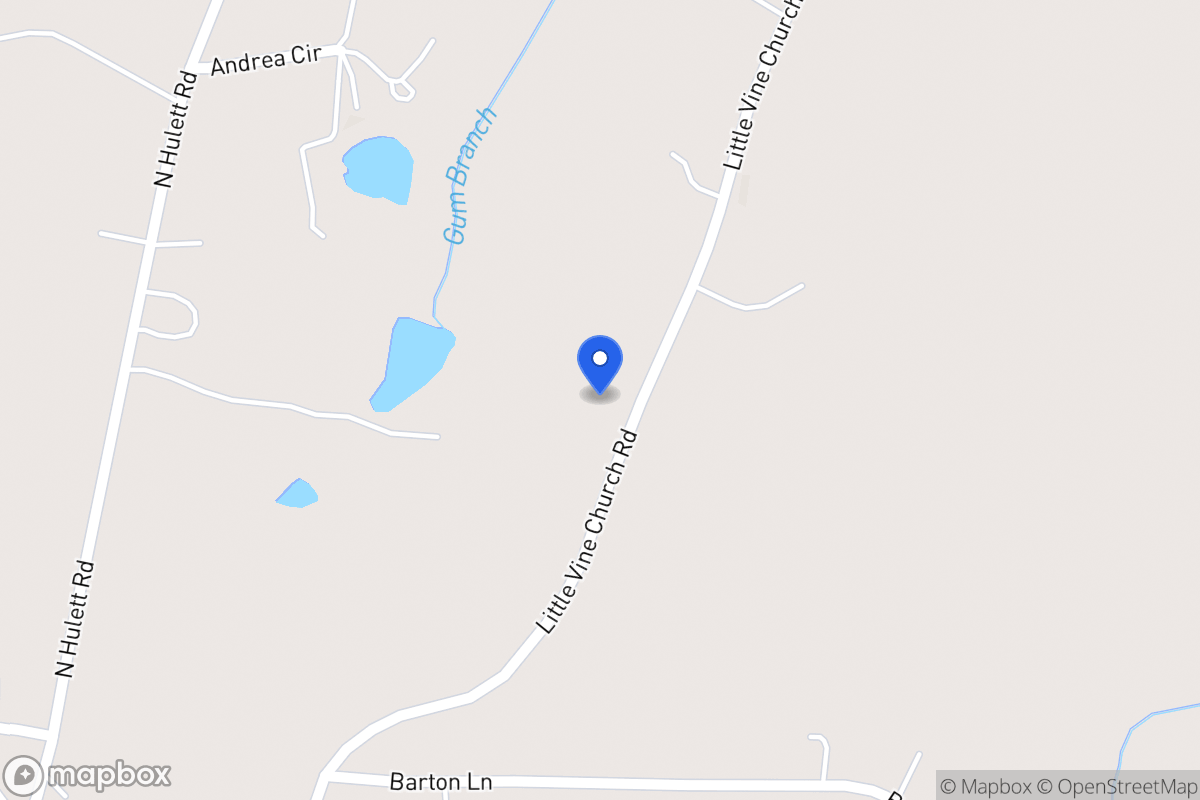 Map of 286 Little Vine Church Rd