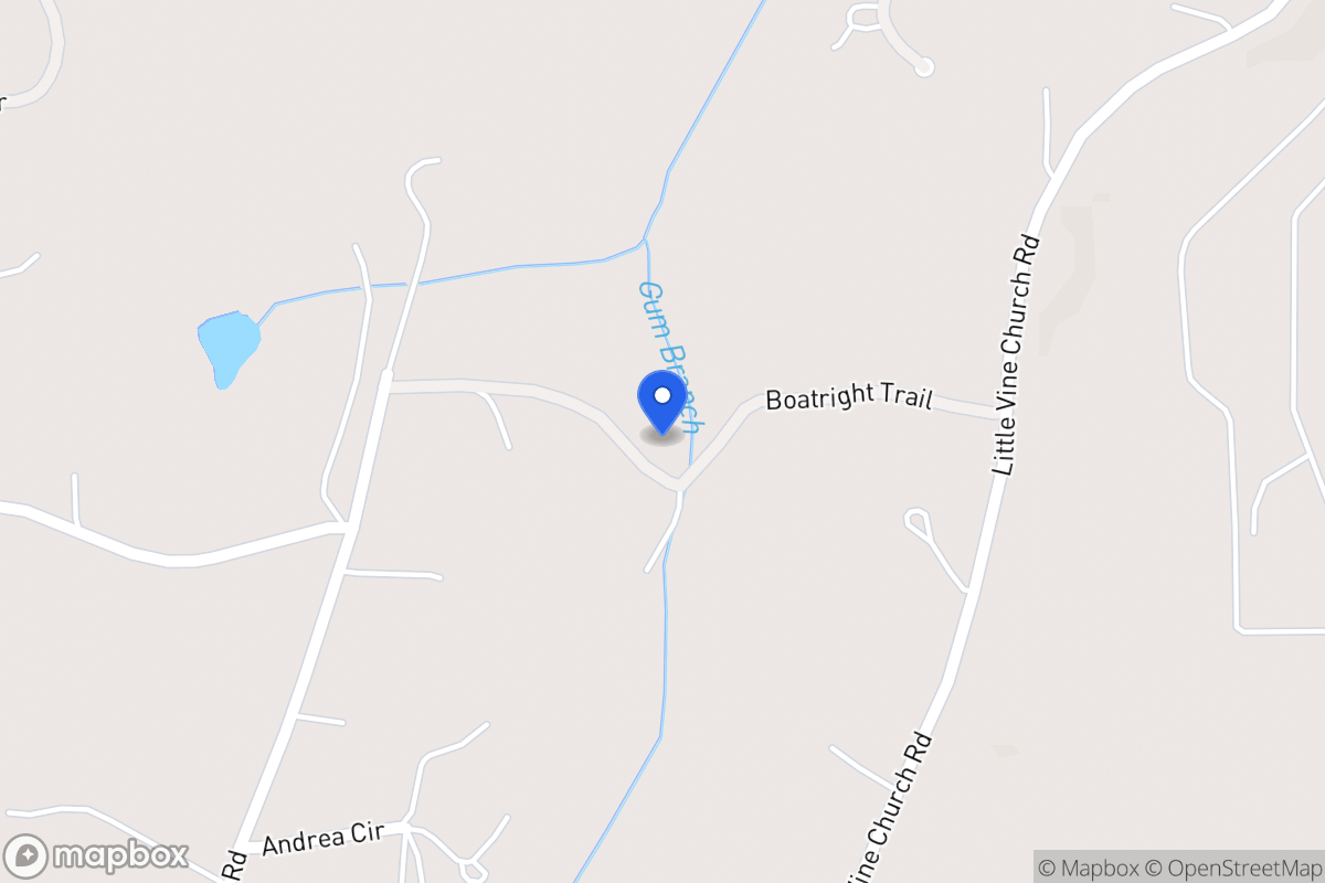 Map of Boatright Trl