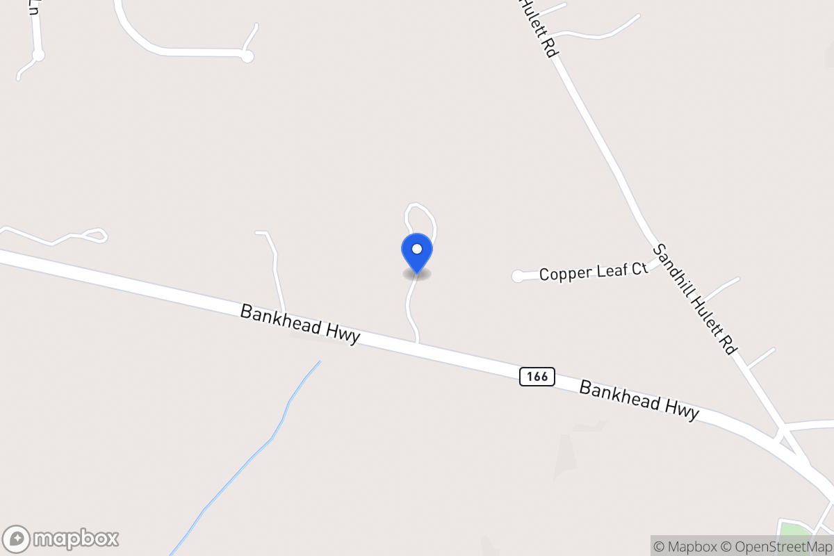 Map of 4366 E 166 Hwy