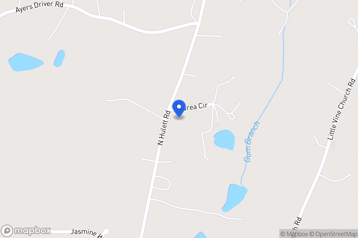 Map of 471 N Hulett Rd