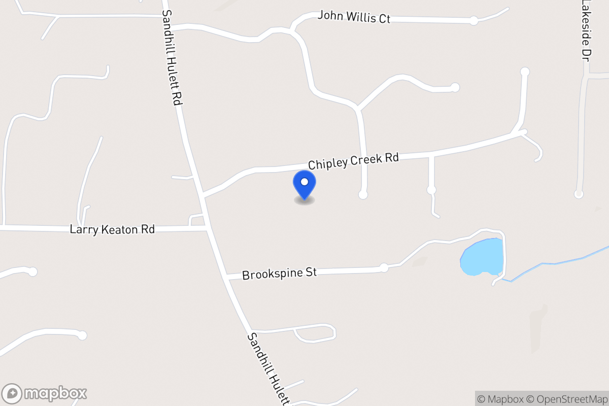 Map of 65 Chipley Creek Dr