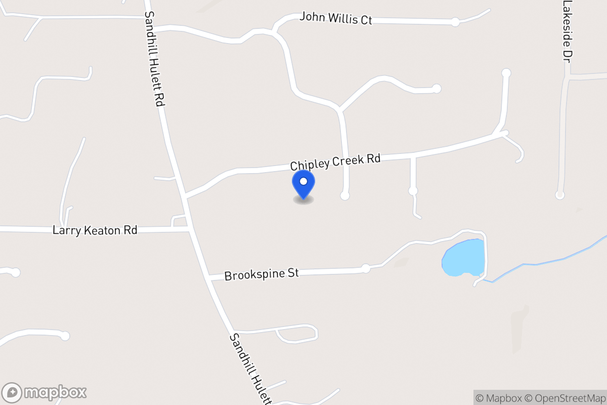 Map of 75 Chipley Creek Dr