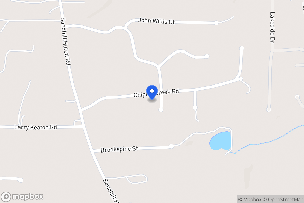 Map of 91 Chipley Creek Dr