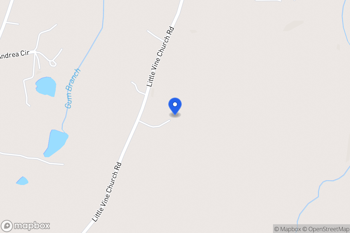 Map of 427 Little Vine Church Rd