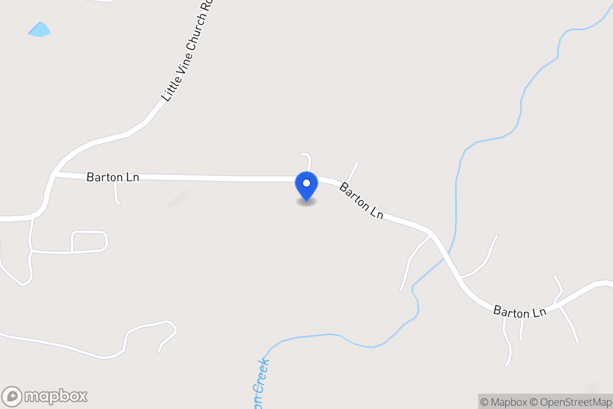 Map of 163 Barton Ln