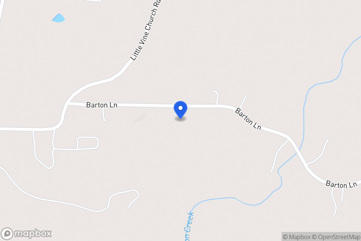 Map of 123 Barton Ln