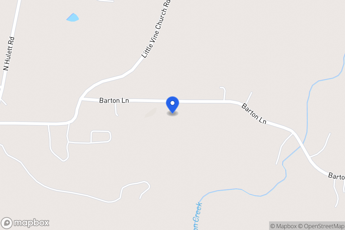 Map of 105 Barton Ln
