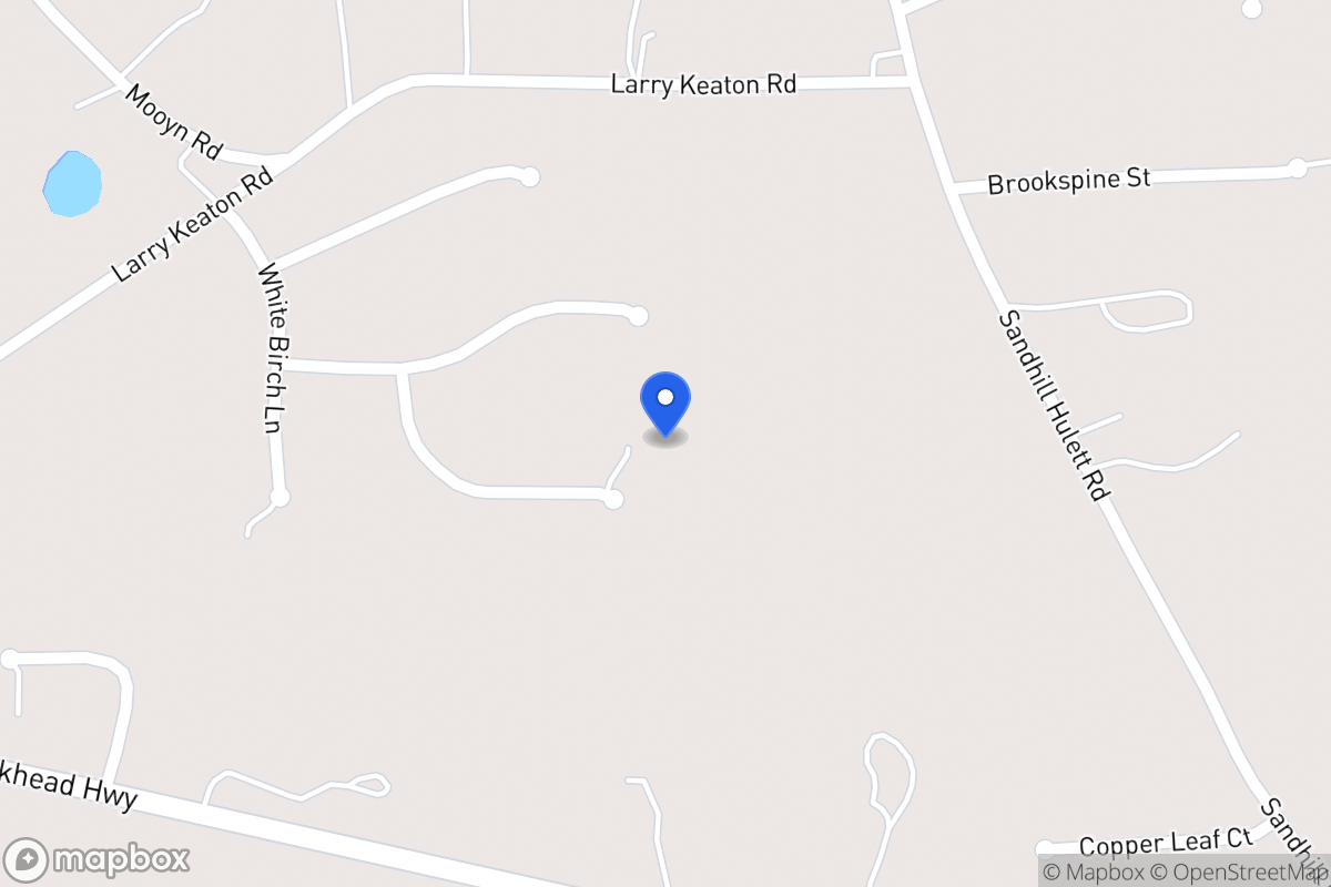 Map of 84 Silver Pine Ct