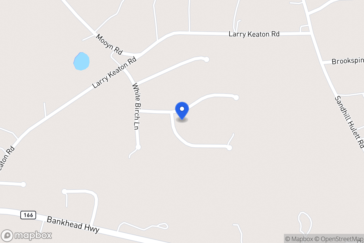 Map of 8 Silver Pine Ct