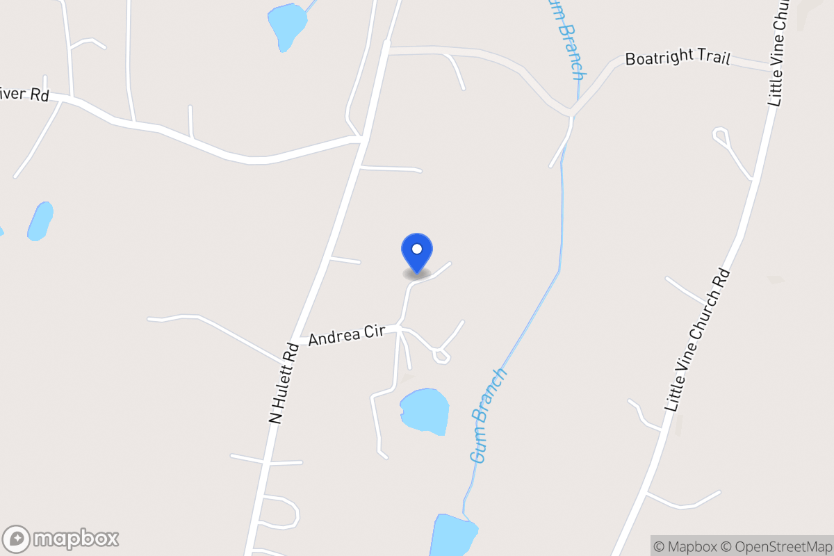 Map of 134 Andrea Cir