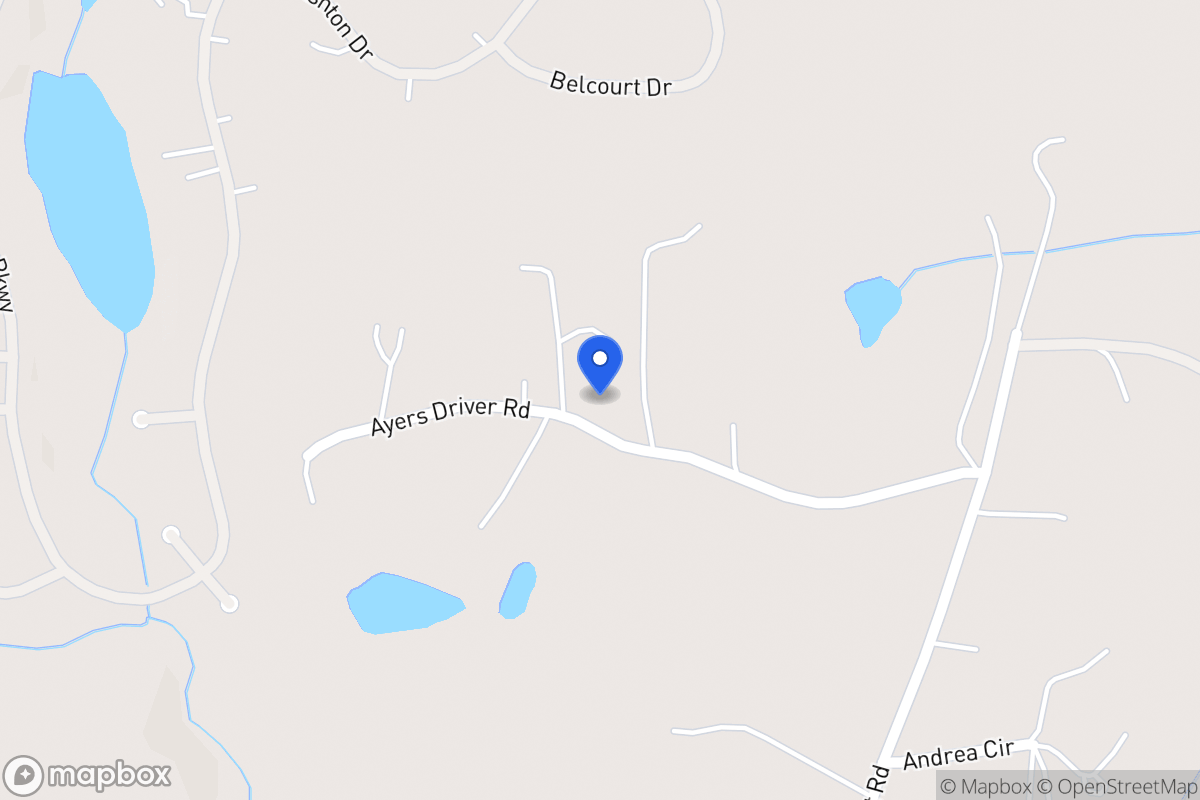 Map of 125 Ayers Driver Rd