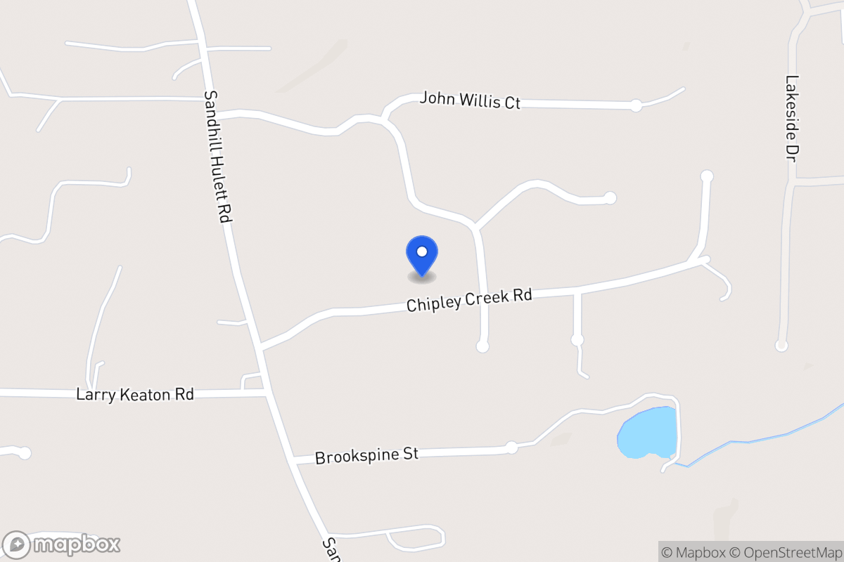 Map of 70 Chipley Creek Dr