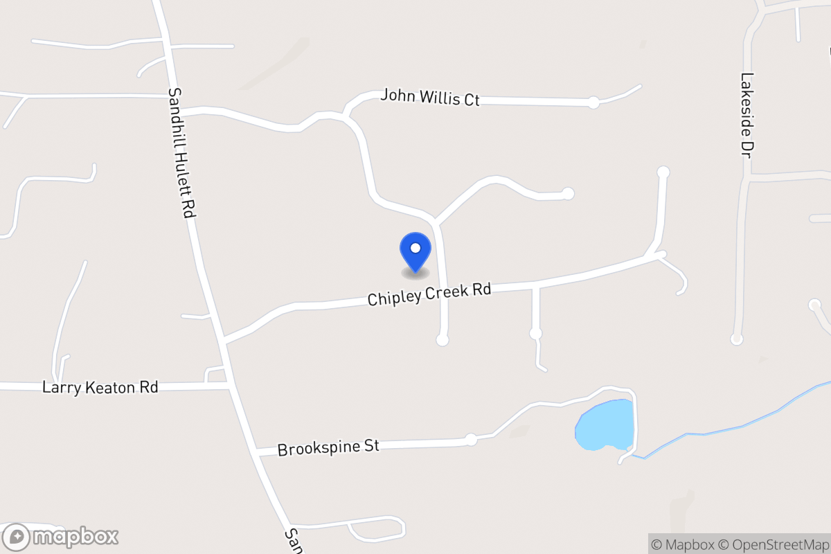 Map of 90 Chipley Creek Dr