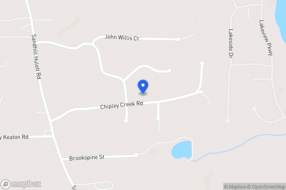 Map of 130 Chipley Creek Dr