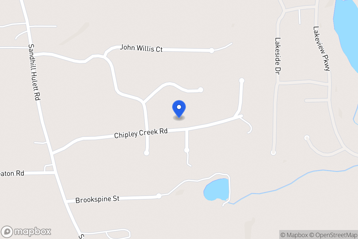 Map of 150 Chipley Creek Dr