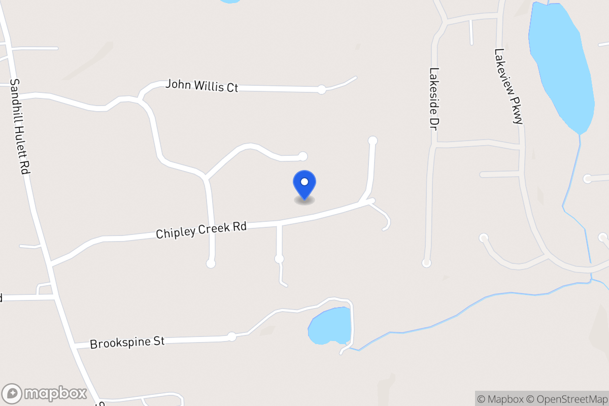 Map of 170 Chipley Creek Dr