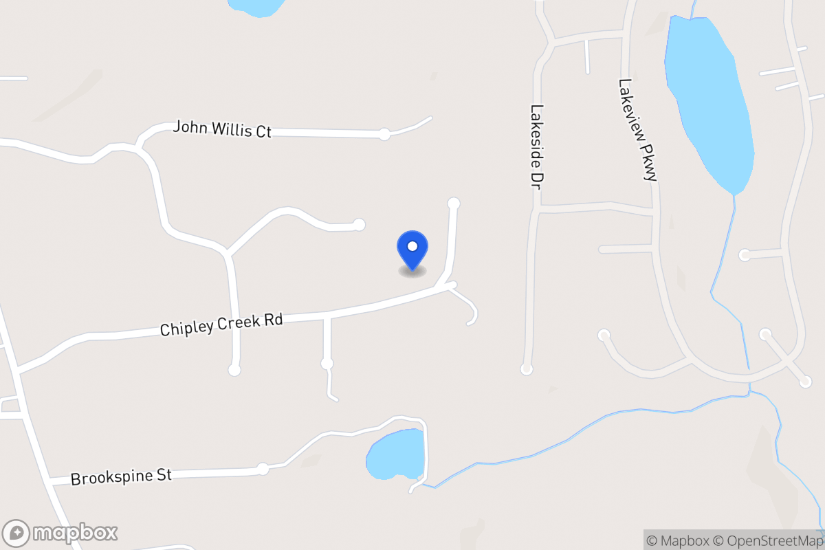 Map of 190 Chipley Creek Dr