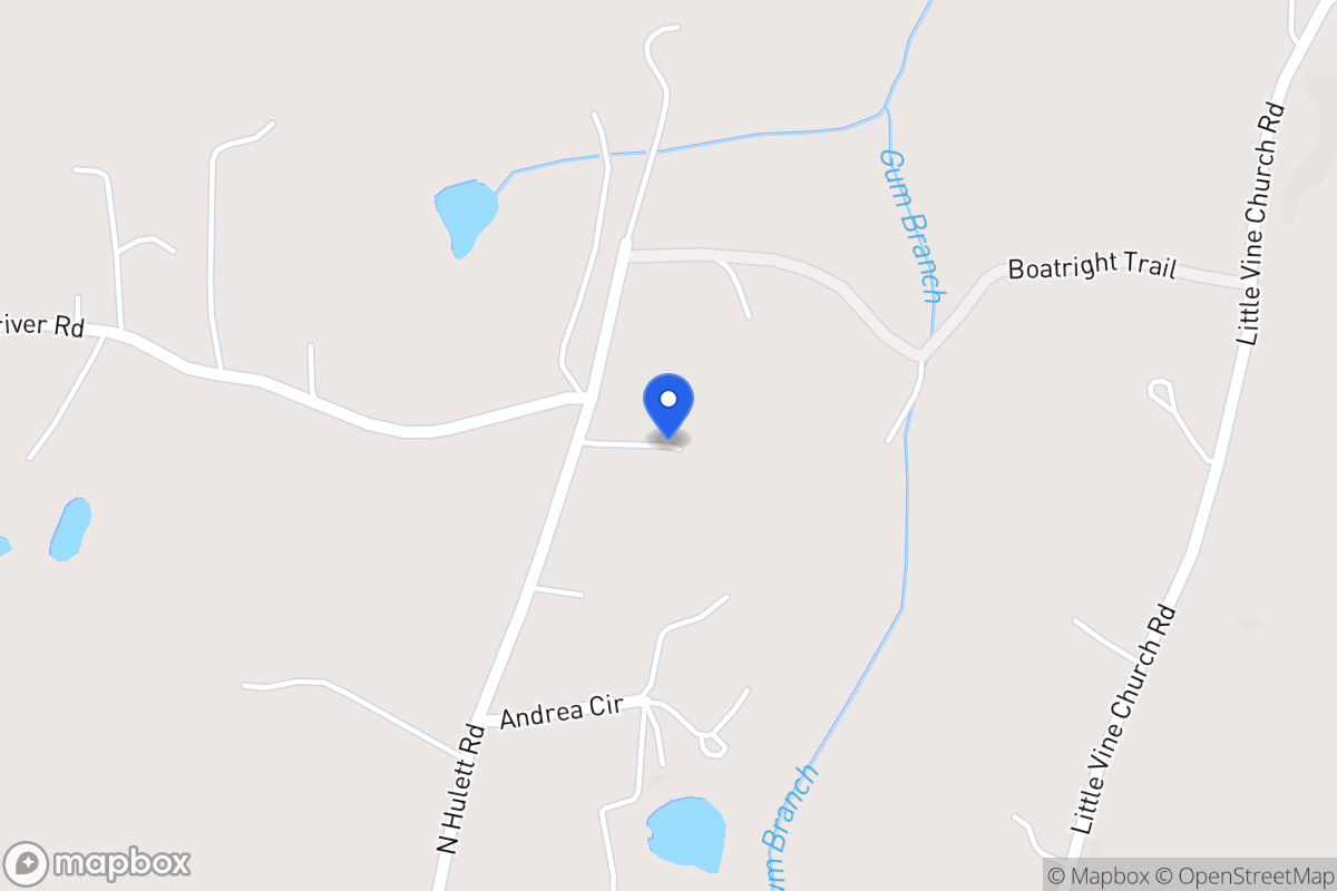 Map of 565 N Hulett Rd