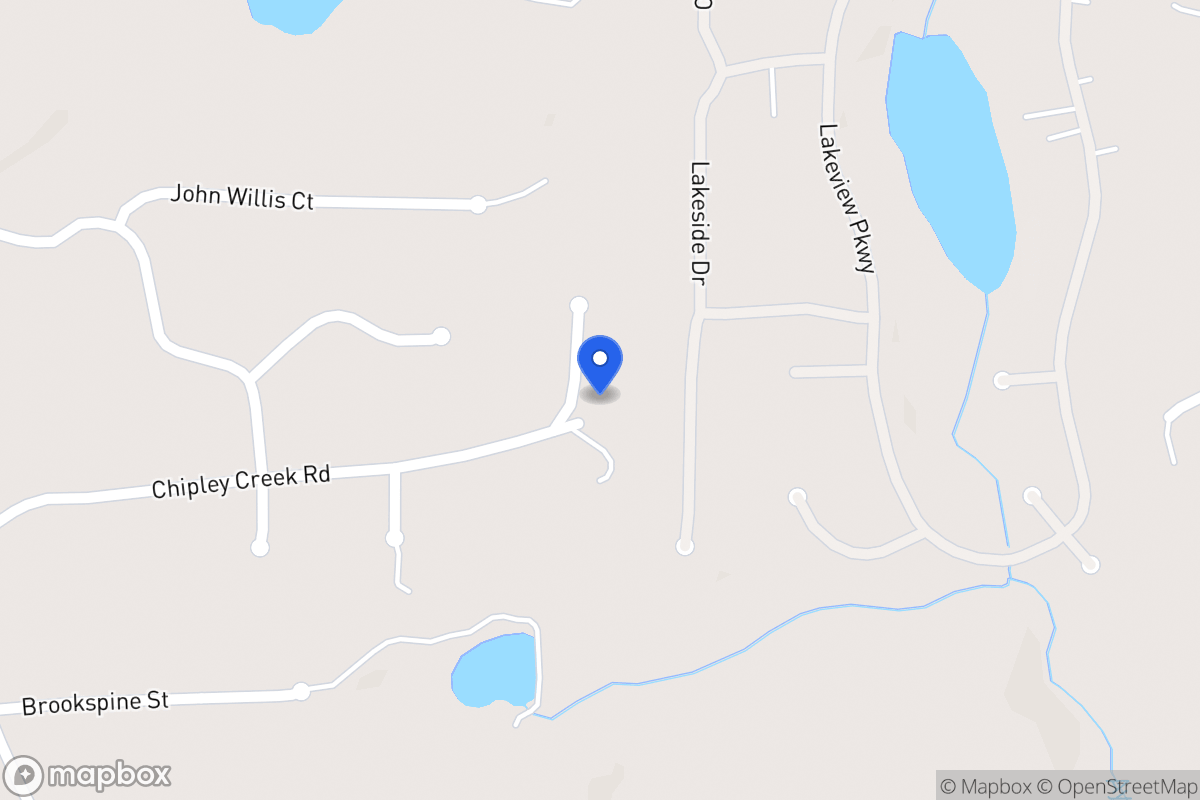 Map of 211 Chipley Creek Dr
