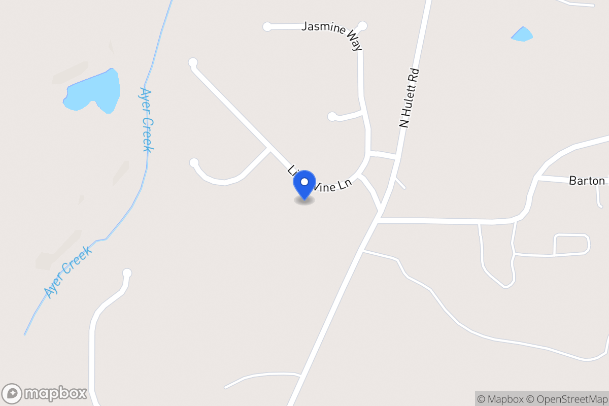 Map of 118 Little Vine Ln