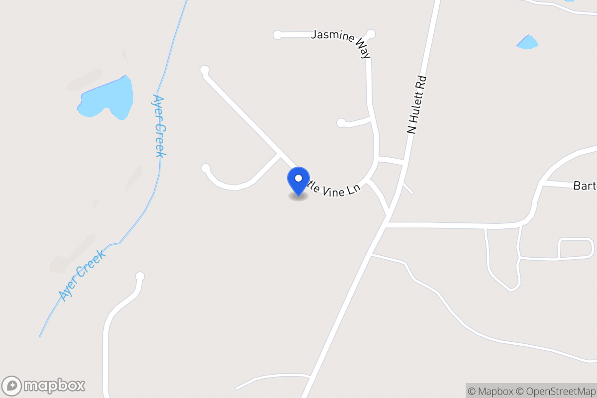 Map of 124 Little Vine Ln