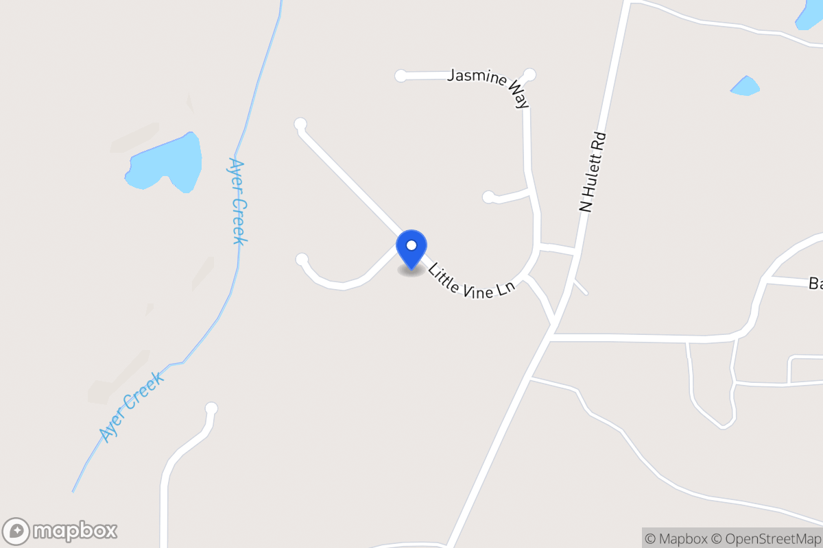 Map of 130 Little Vine Ln