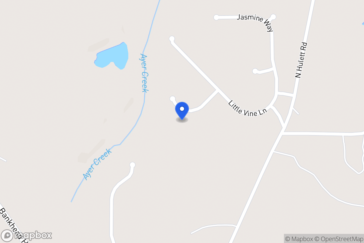 Map of 126 Slippery Rock Ct