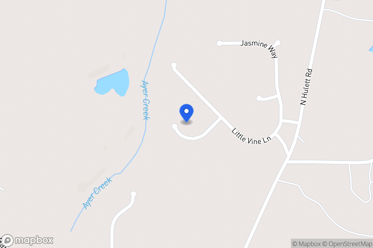 Map of 127 Slippery Rock Ct