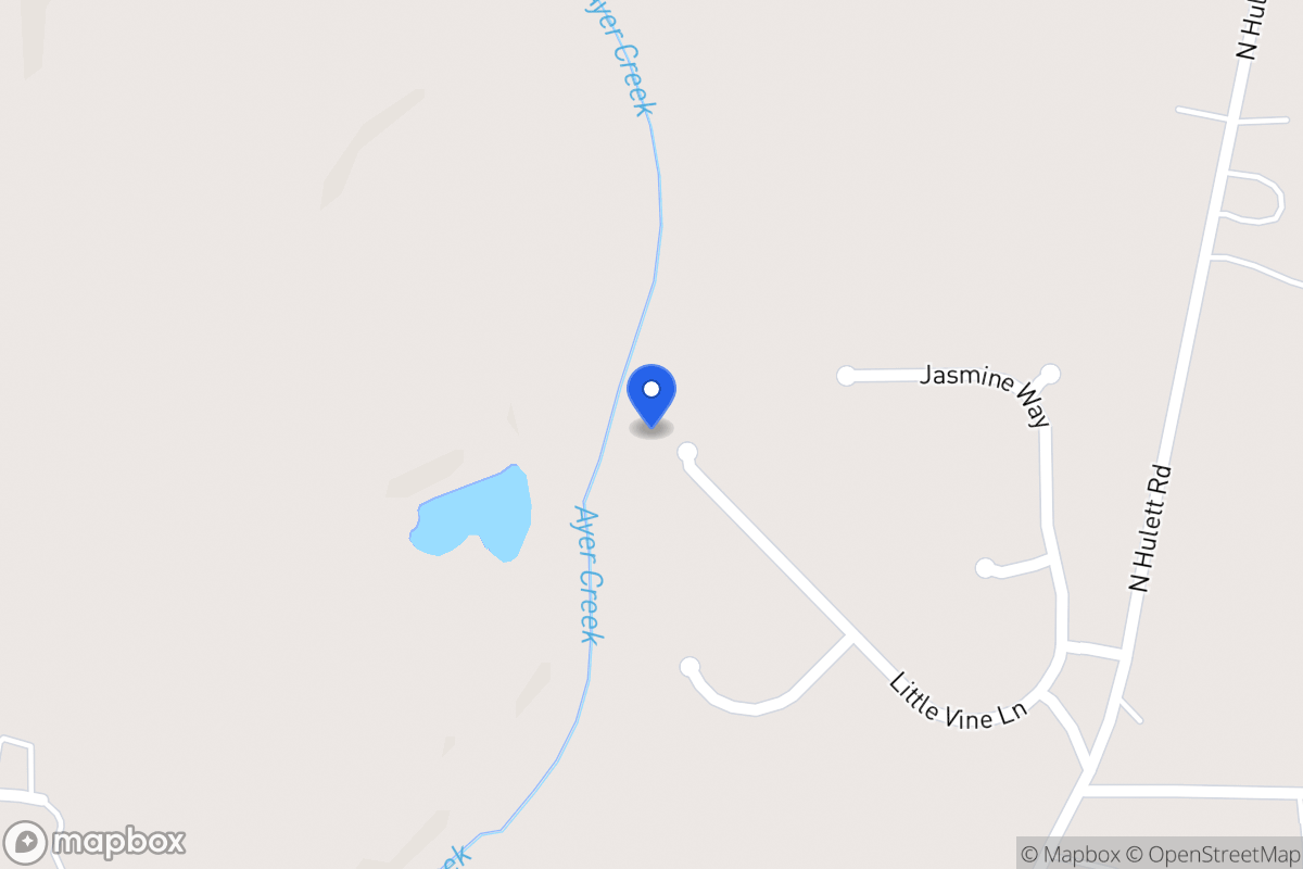 Map of 184 Little Vine Ln