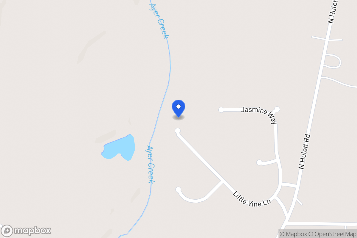 Map of 185 Little Vine Ln