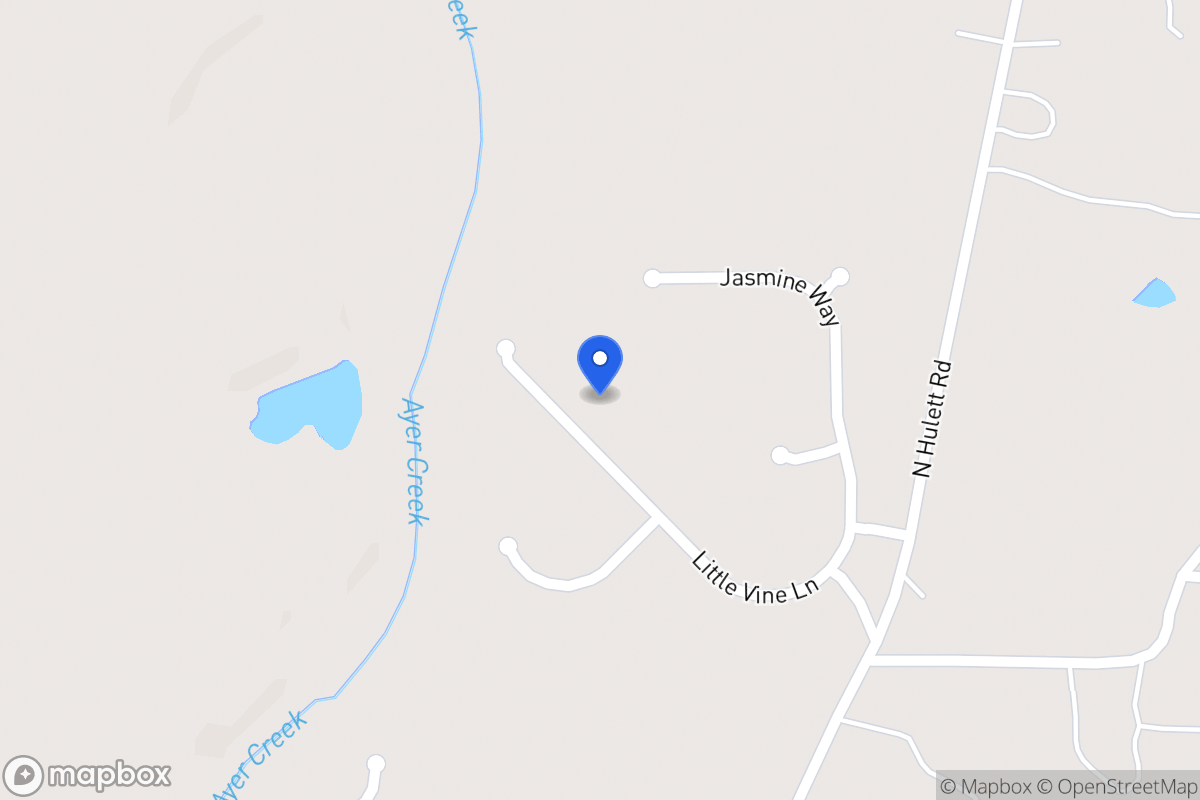 Map of 161 Little Vine Ln