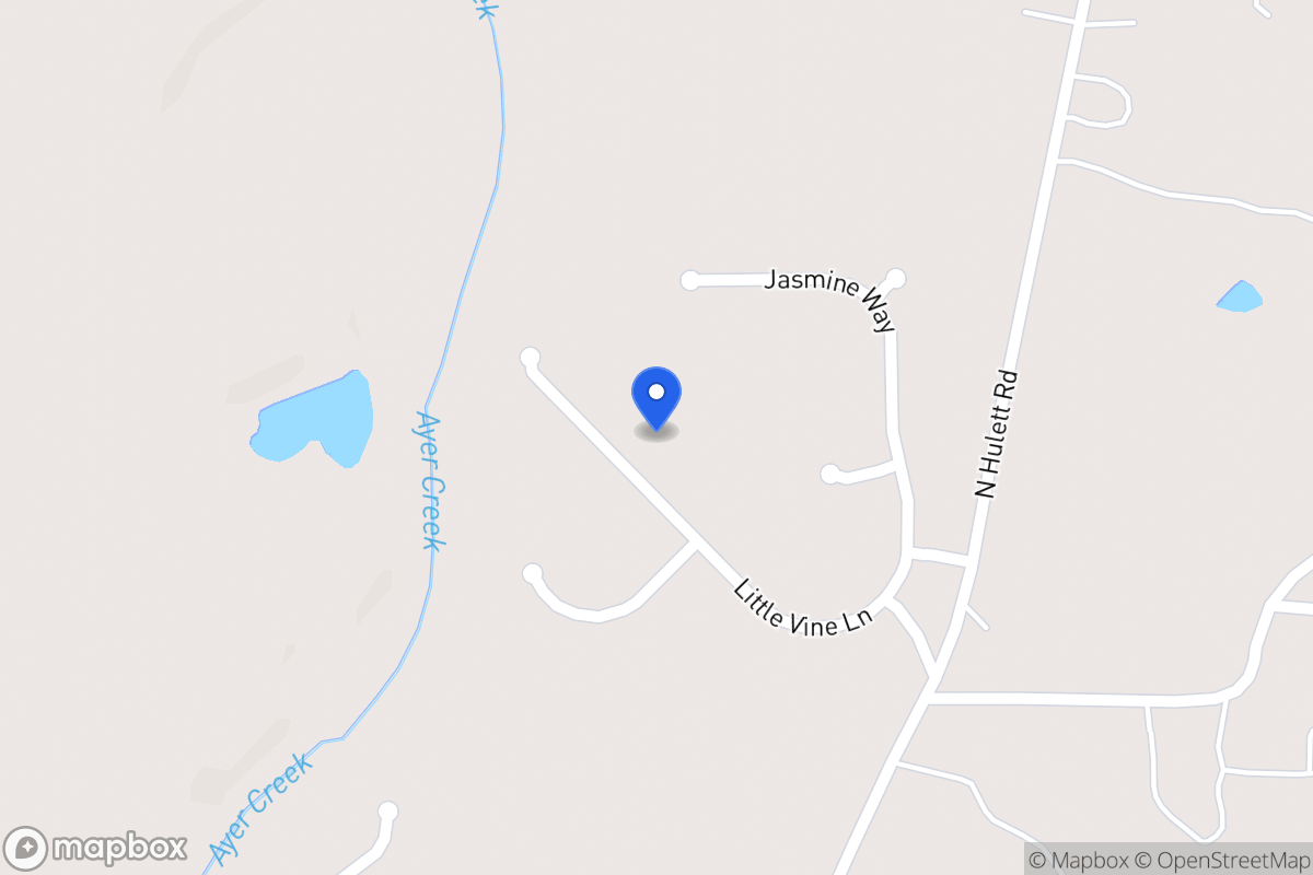 Map of 155 Little Vine Ln