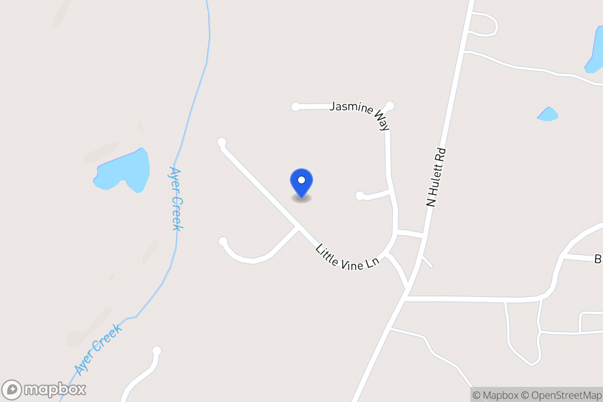 Map of 143 Little Vine Ln