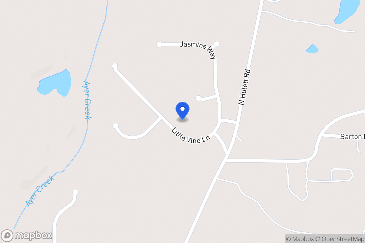 Map of 125 Little Vine Ln