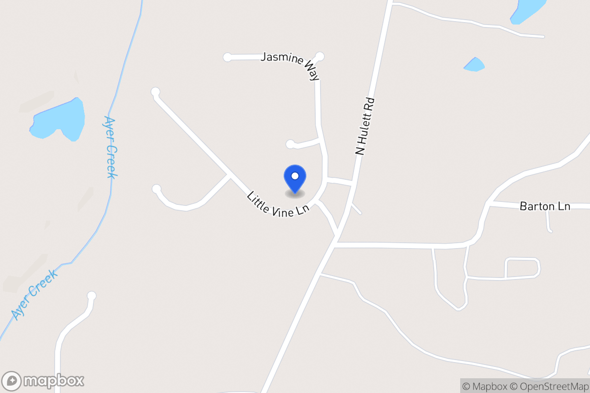 Map of 101 Little Vine Ln