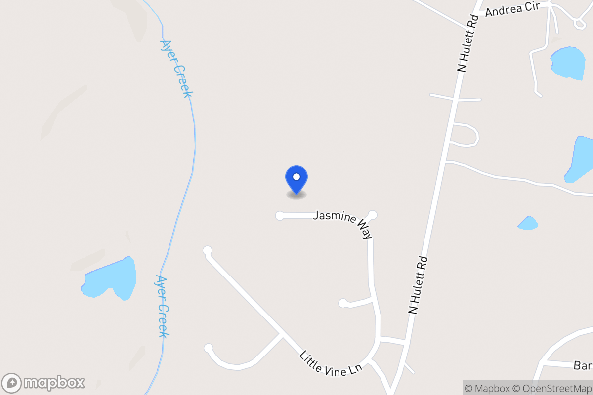 Map of 165 Jasmine Way