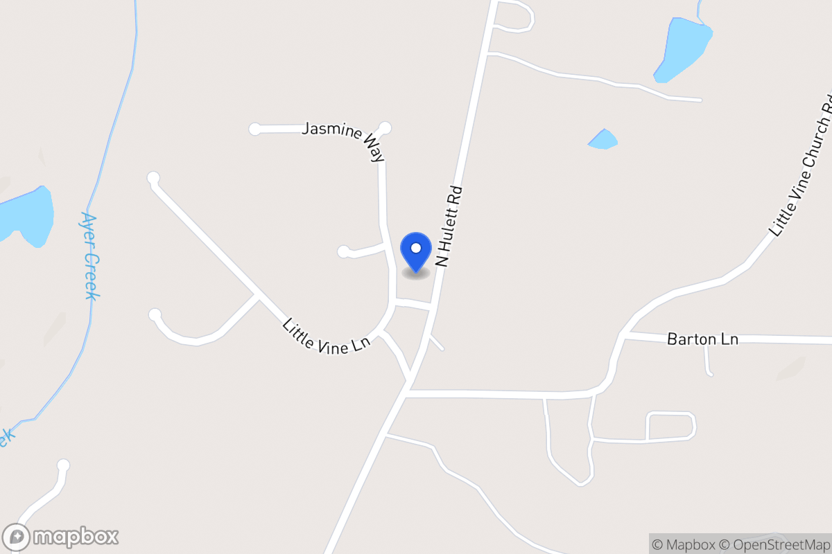 Map of 105 Jasmine Way