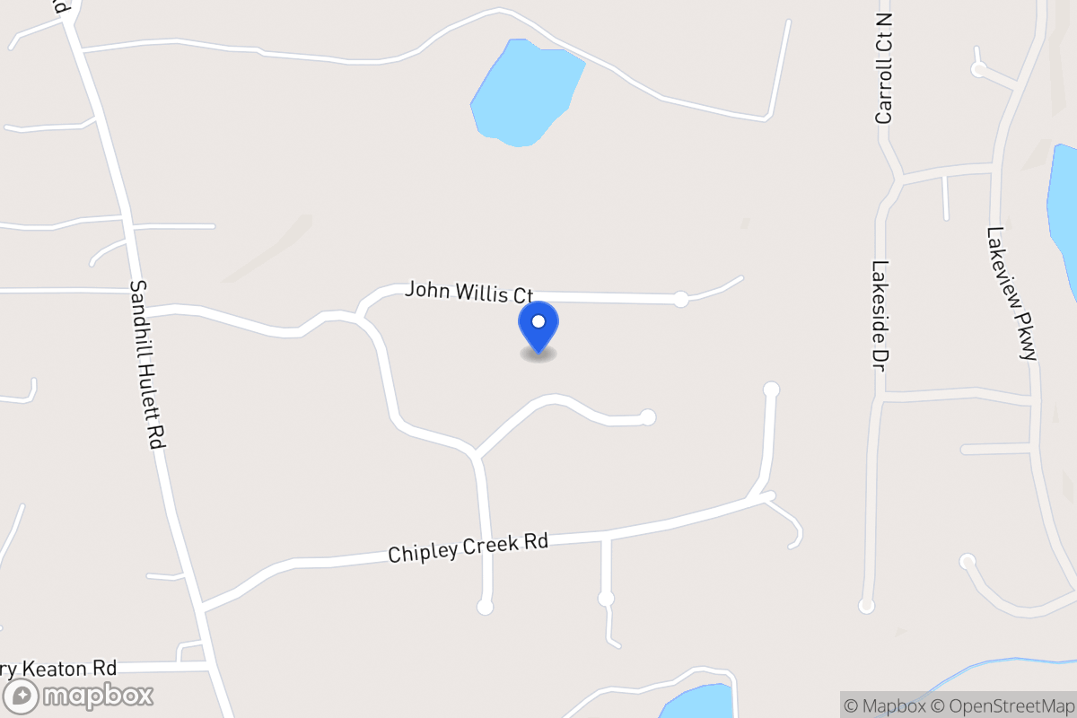 Map of 112 Fox Wood Ct