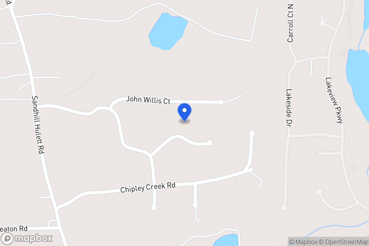 Map of 118 Fox Wood Ct