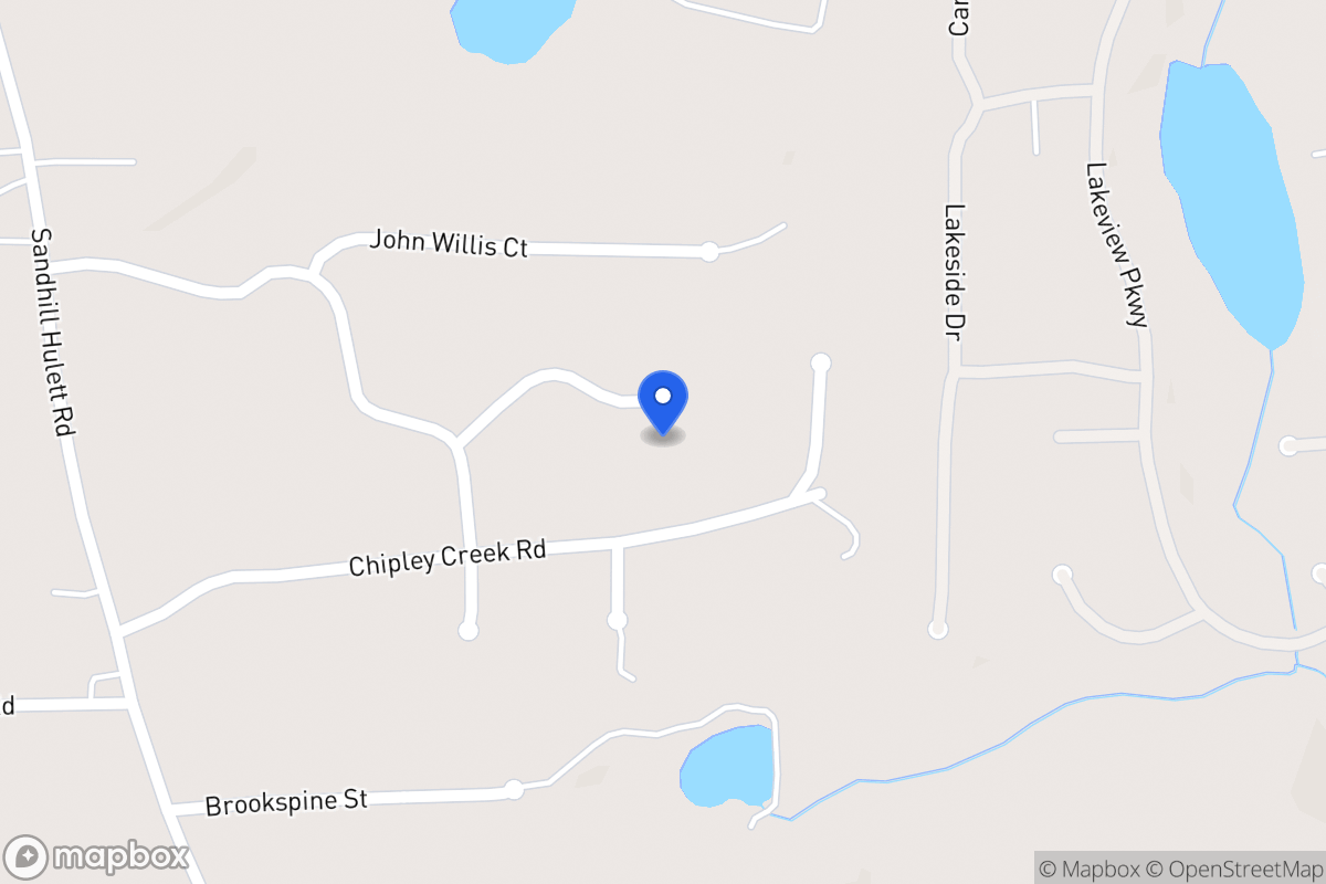 Map of 133 Fox Wood Ct