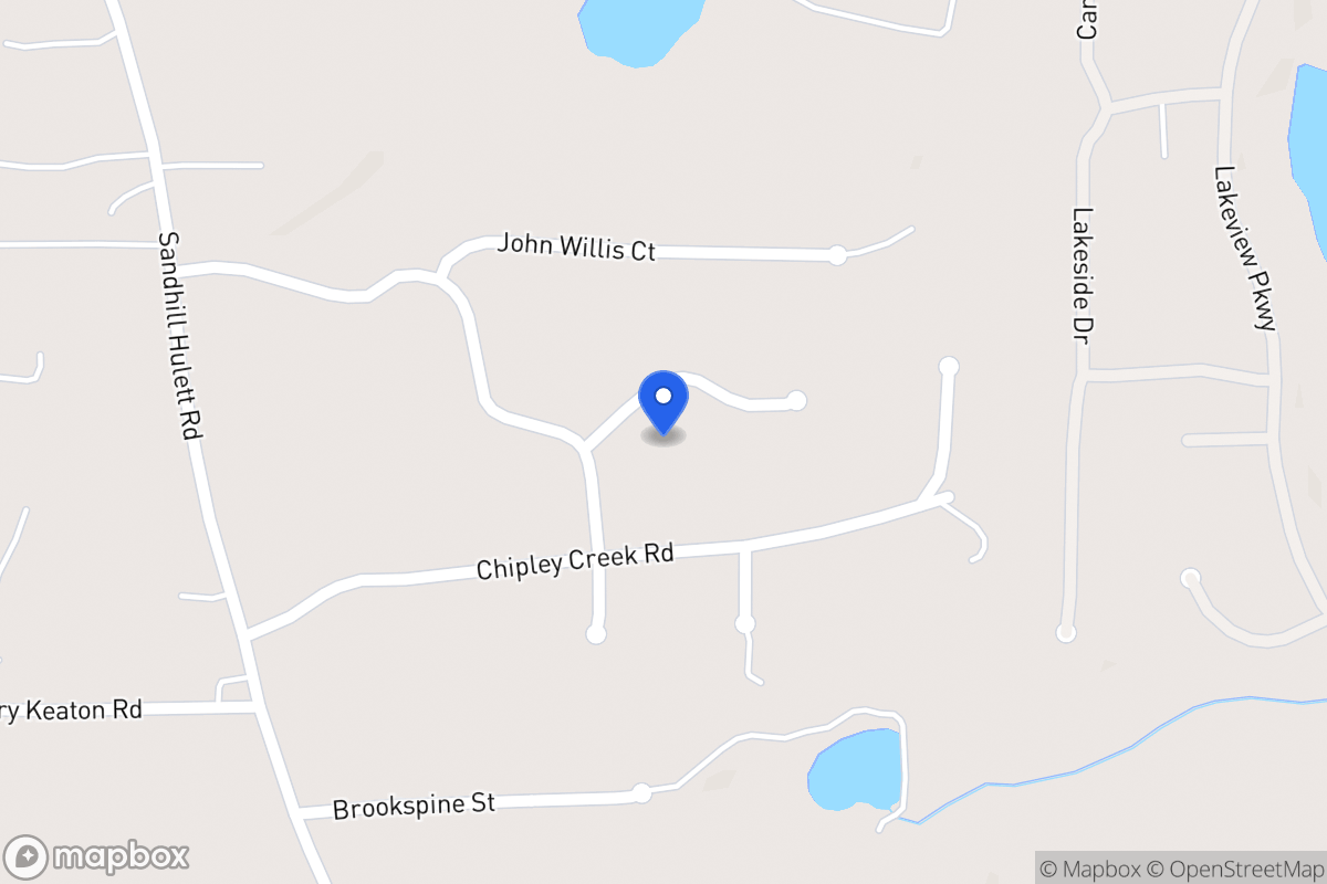 Map of 109 Fox Wood Ct