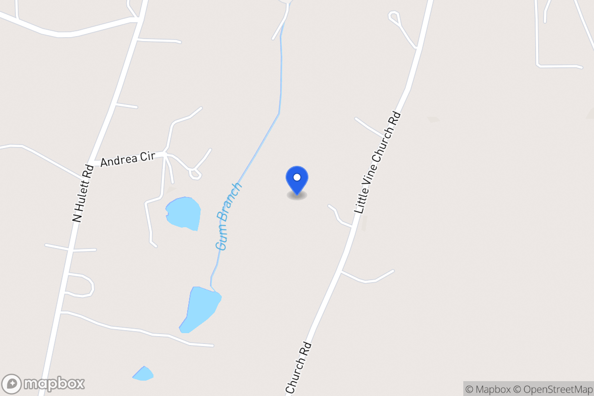 Map of 436 Little Vine Church Rd