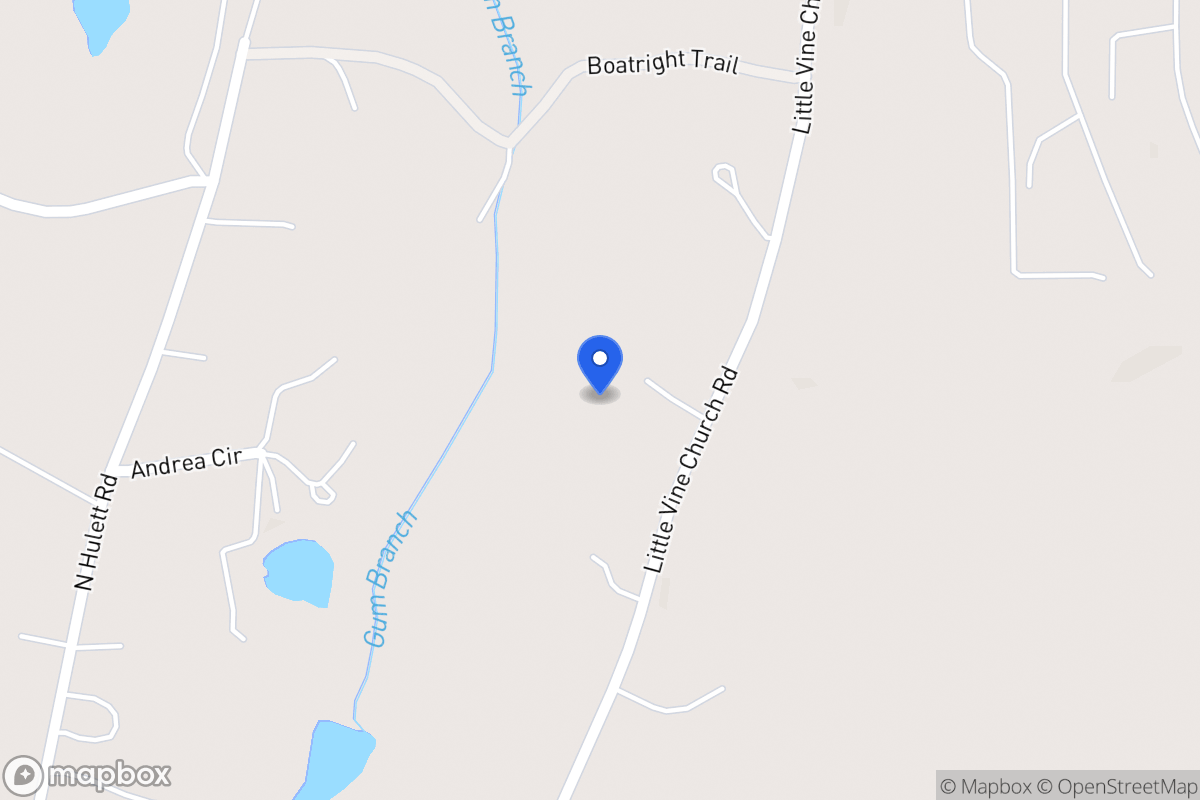 Map of 444 Little Vine Church Rd