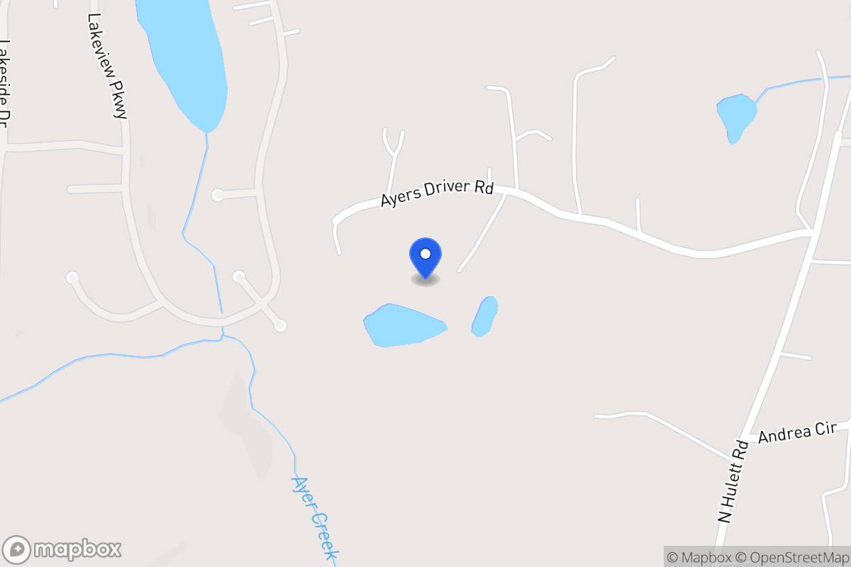 Map of 140 Ayers Driver Rd