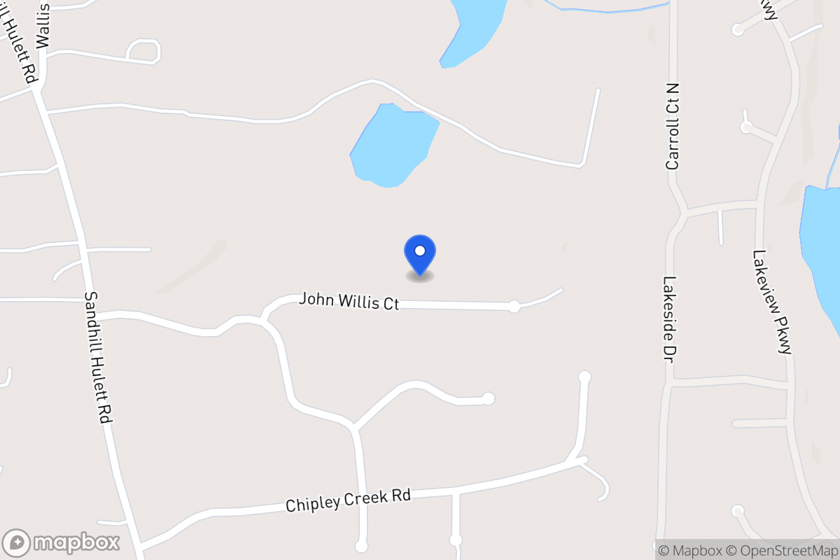 Map of 324 John Willis Ct